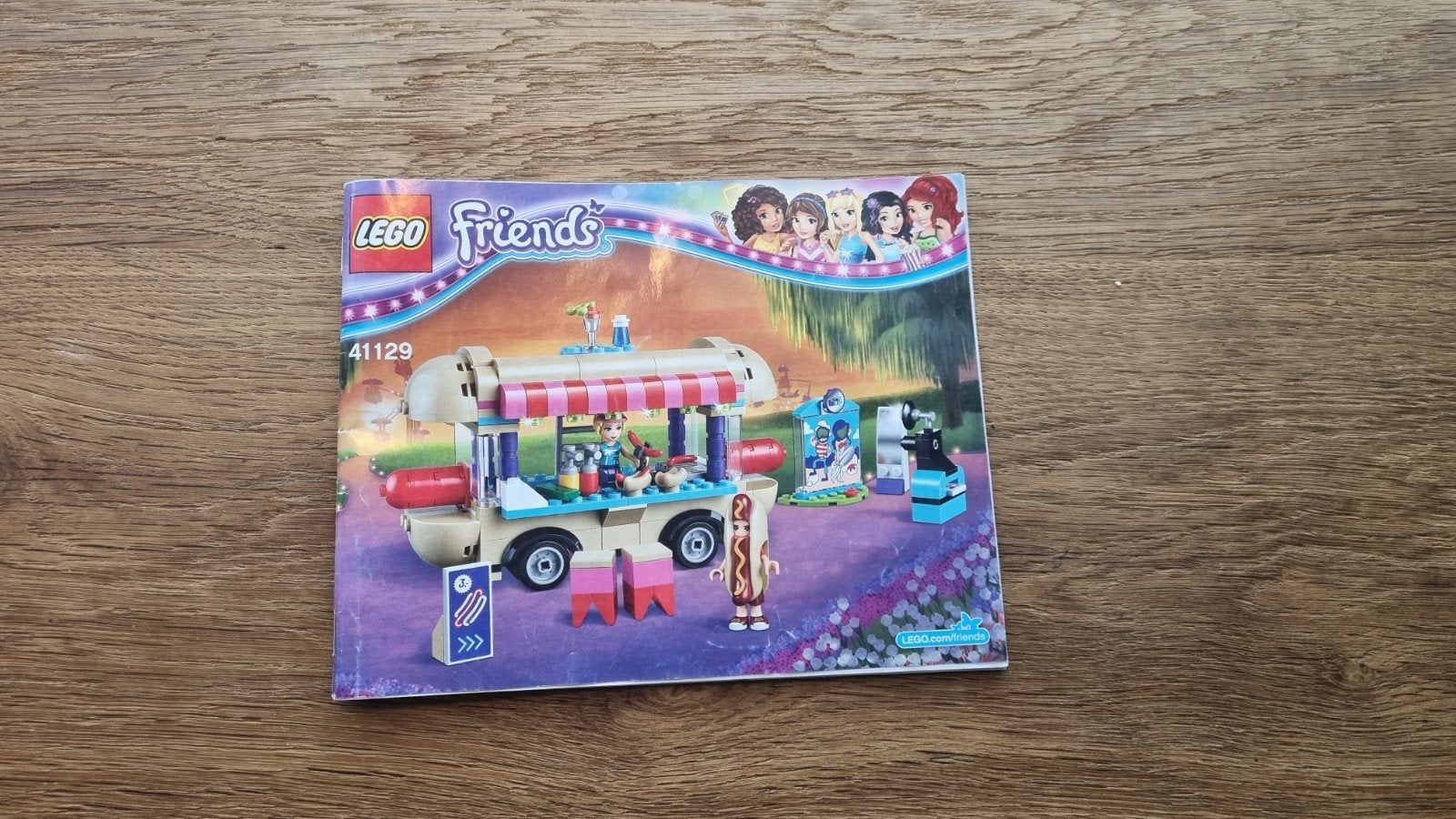 Lego Friends 41129 Hotdog wagen - Complete set, Gebruikt, Lego, Ophalen of Verzenden, Complete set
