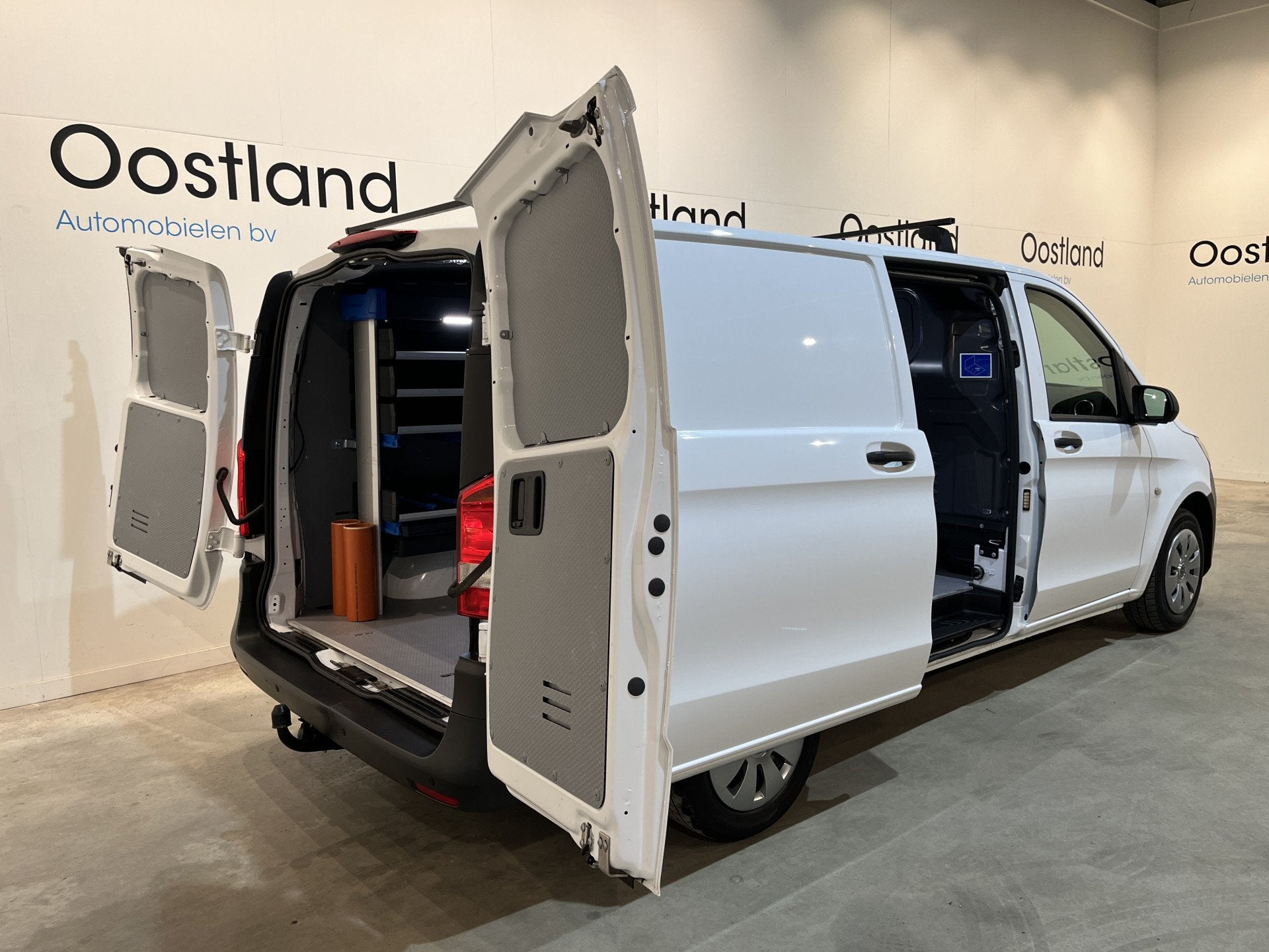Mercedes-Benz Vito 114 CDI Lang / Euro 6 / Servicebus / Sort, Auto's, Voorwielaandrijving, Gebruikt, 4 cilinders, Wit