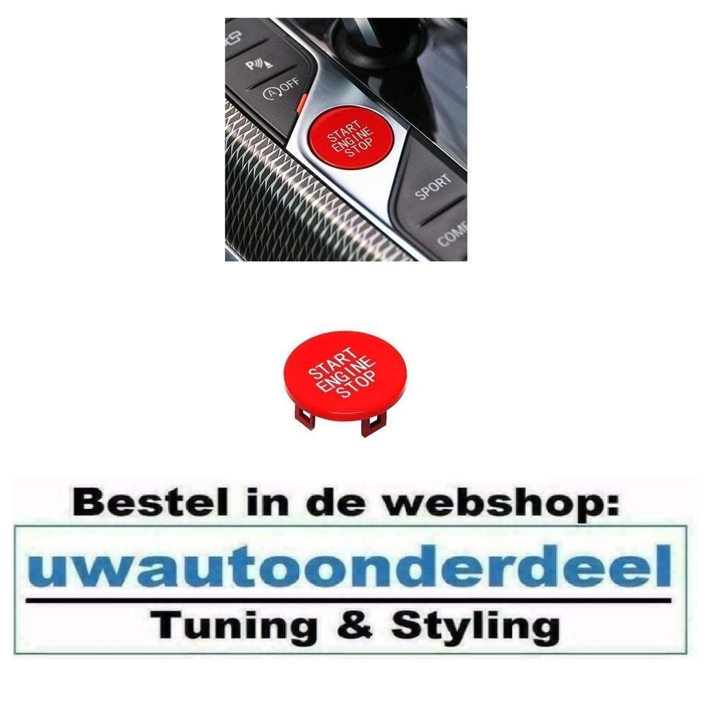 Rode Start Knop Voor Bmw 4 serie G22 G23 G26