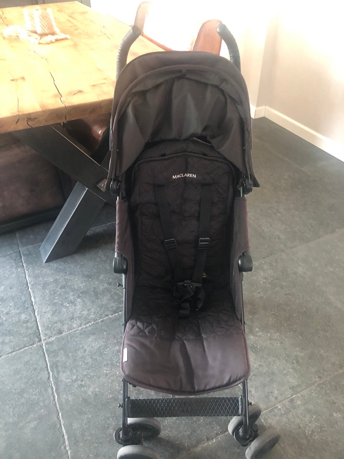 Maclaren Quest Buggy - Black Limited Edition, Kinderen en Baby's, Ophalen, Gebruikt, Maclaren, Regenhoes
