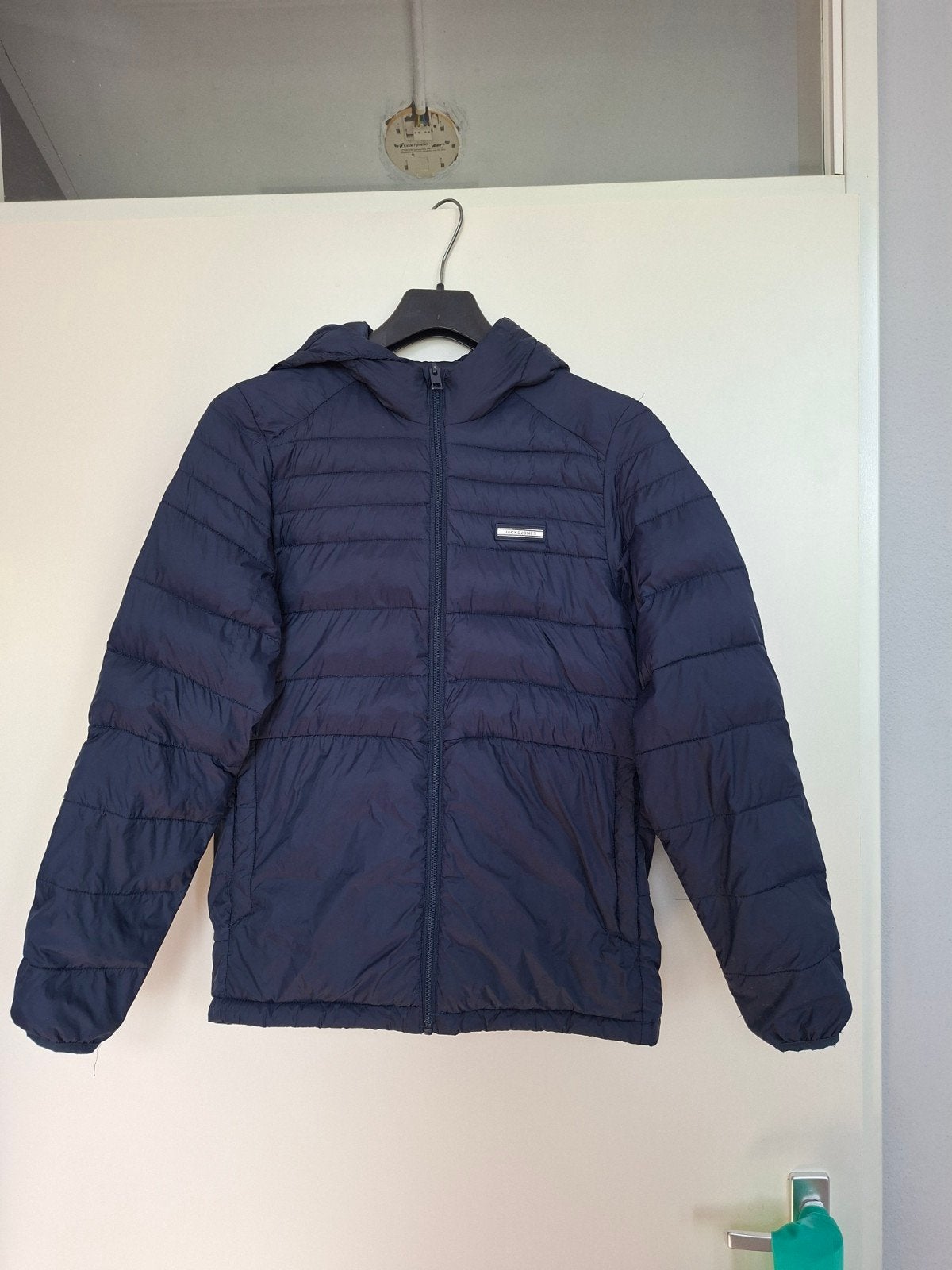 Jack & Jones herfstjas / puffer - Maat 164, Ophalen of Verzenden, Jongen, Jas