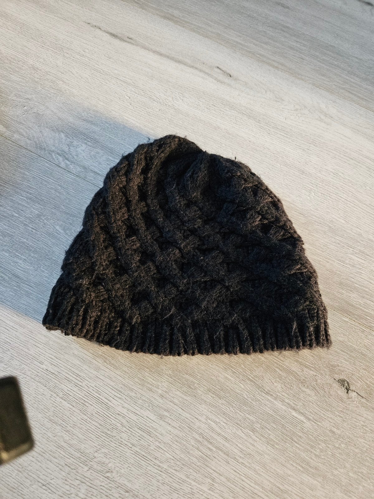 zwarte muts 1 maat, Ophalen of Verzenden, Zo goed als nieuw, Overige maten, Muts