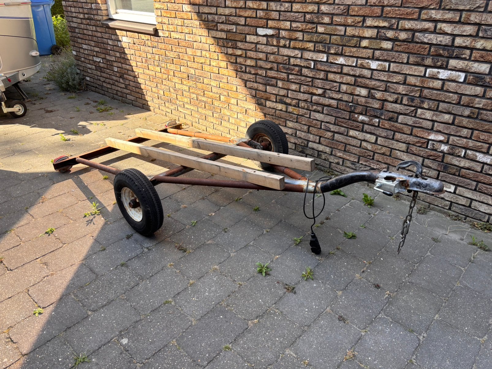 Compacte trailer €20, 100 liter of meer, Ophalen, Gebruikt, Overige typen