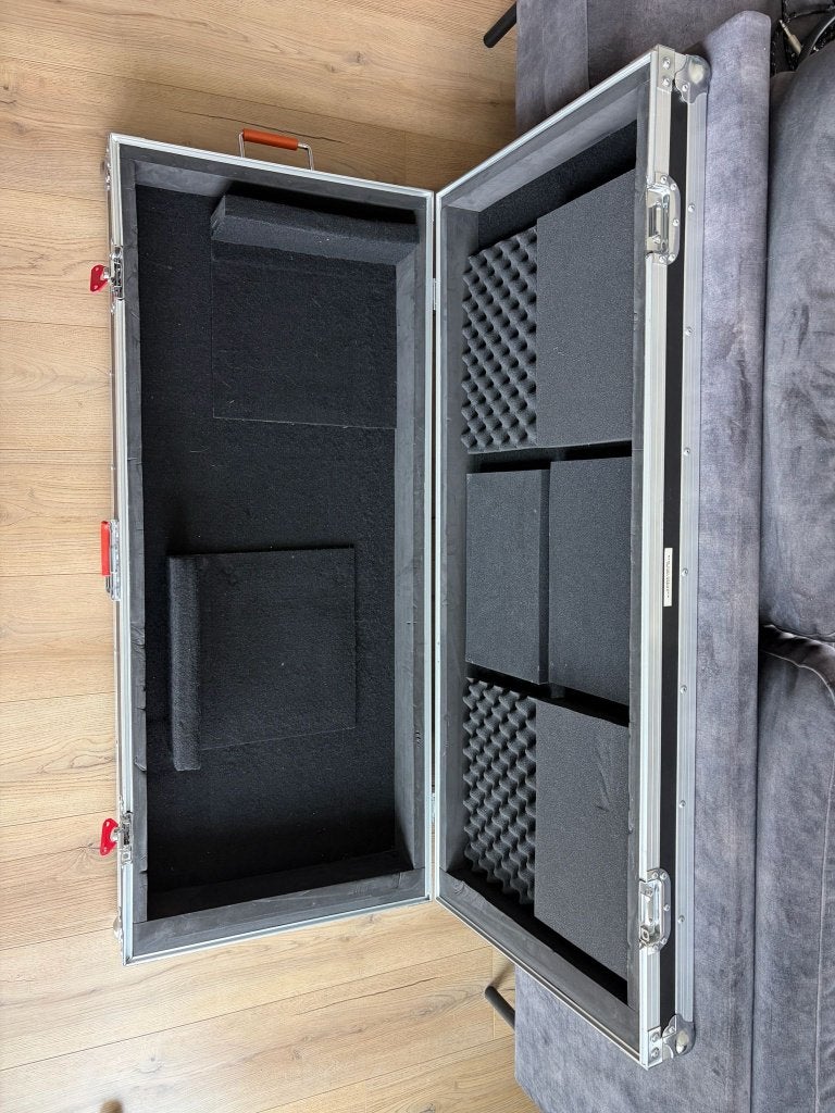 Gator Cases G-TOUR-61V2 flightcase voor 61 toetsen, Ophalen, Zo goed als nieuw, Keyboard of Synthesizer, Flightcase