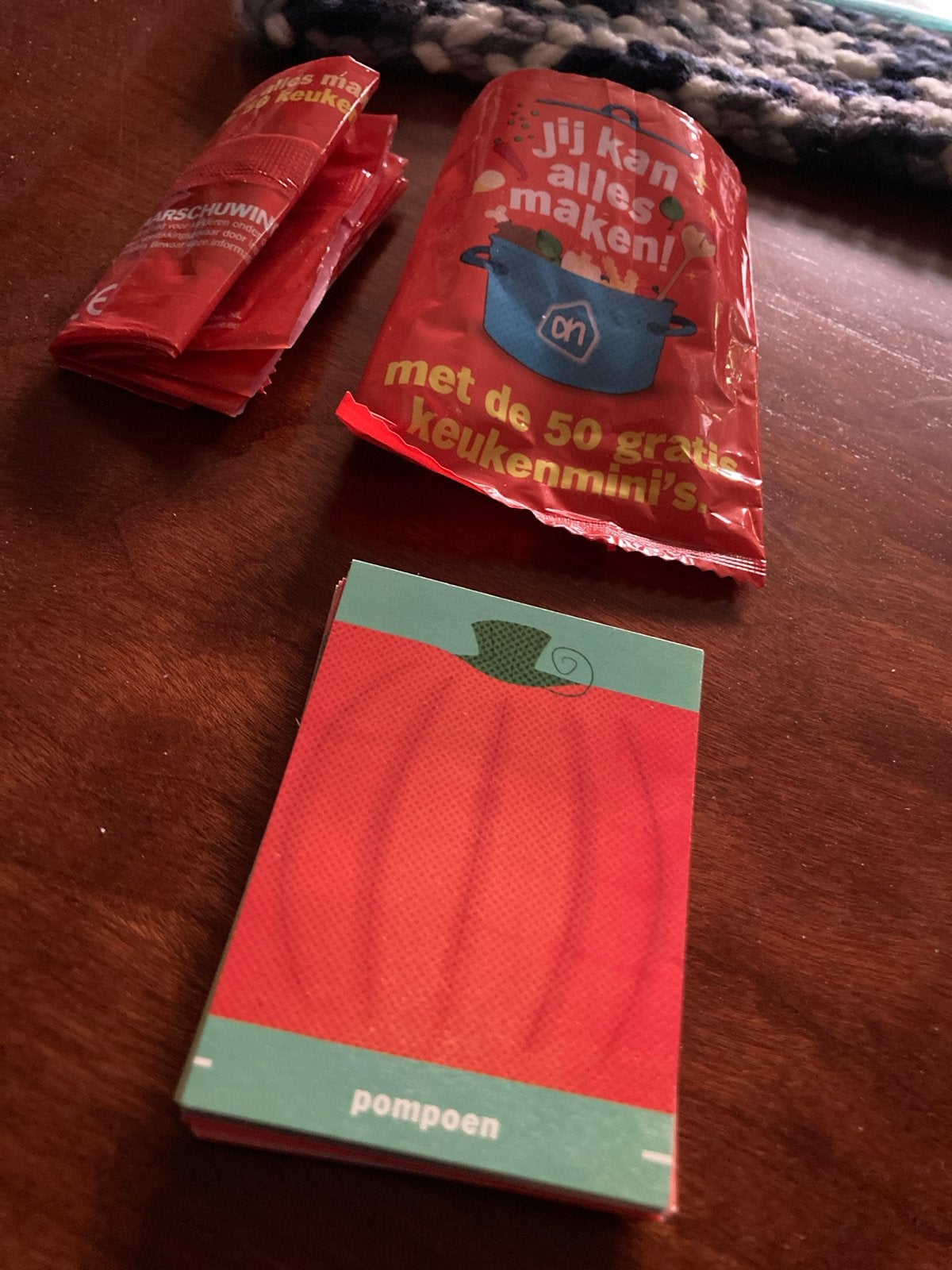 AH Keukenmini's recepten kaartjes jij kan alles maken, Ophalen of Verzenden, Zo goed als nieuw, Jongen of Meisje