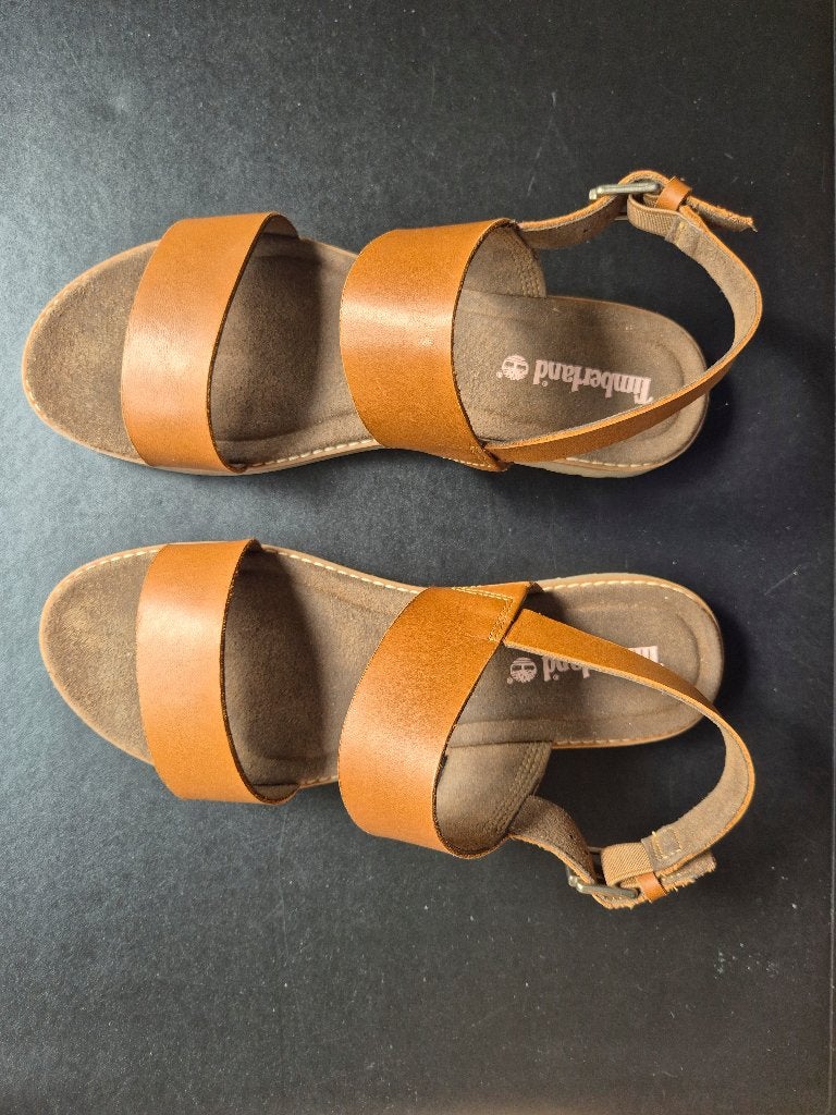 Timberland dames sandalen maat 9 (40), Kleding | Dames, Bruin, Zo goed als nieuw, Timberland, Sandalen of Muiltjes