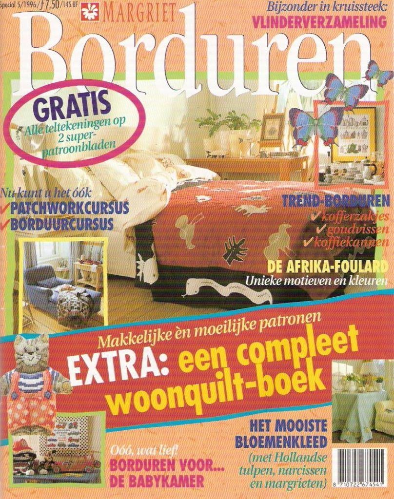 Margriet Borduren - 5 - 1996 - Remy Ludolphy !, Ophalen of Verzenden, Nieuw, Handborduren, Patroon