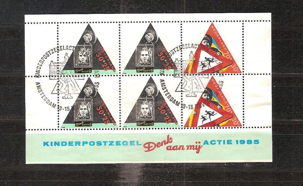Nl 1344 blok, Postzegels en Munten, Postzegels | Nederland, Ophalen of Verzenden, Na 1940, Gestempeld