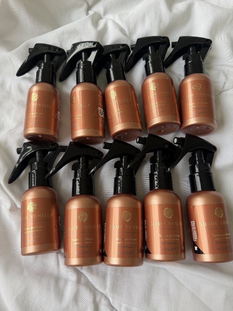 10x Rituals Suede Vanilla huisparfum 50 ml – Nieuw, Ophalen of Verzenden, Nieuw