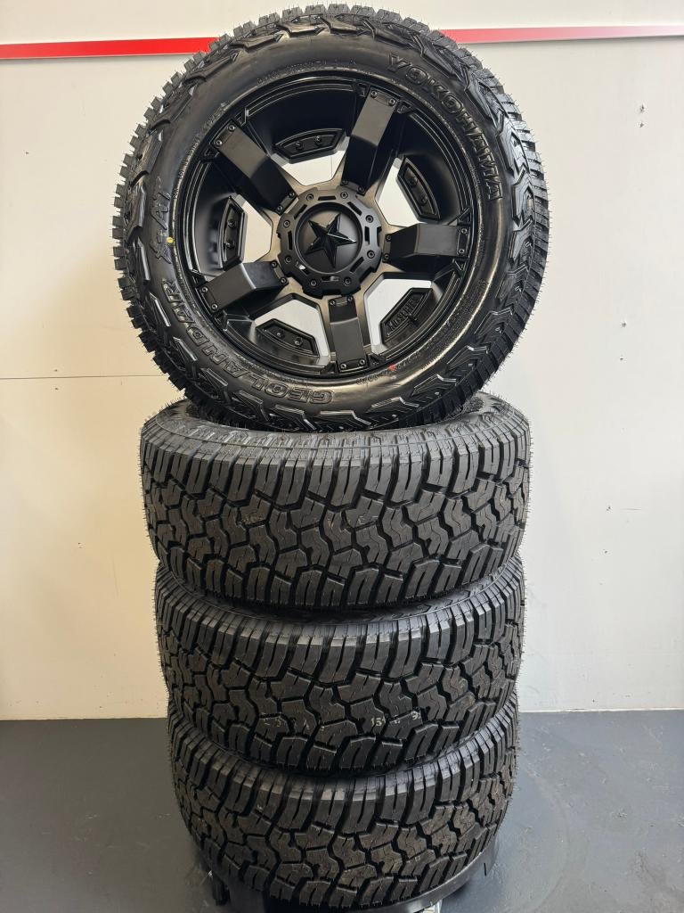 DODGE RAM 20" KMC XD Rockstar2 20x10 5X139.7 ET-24 305/55R20, Auto-onderdelen, Banden en Velgen, Banden en Velgen, Nieuw, Ophalen of Verzenden