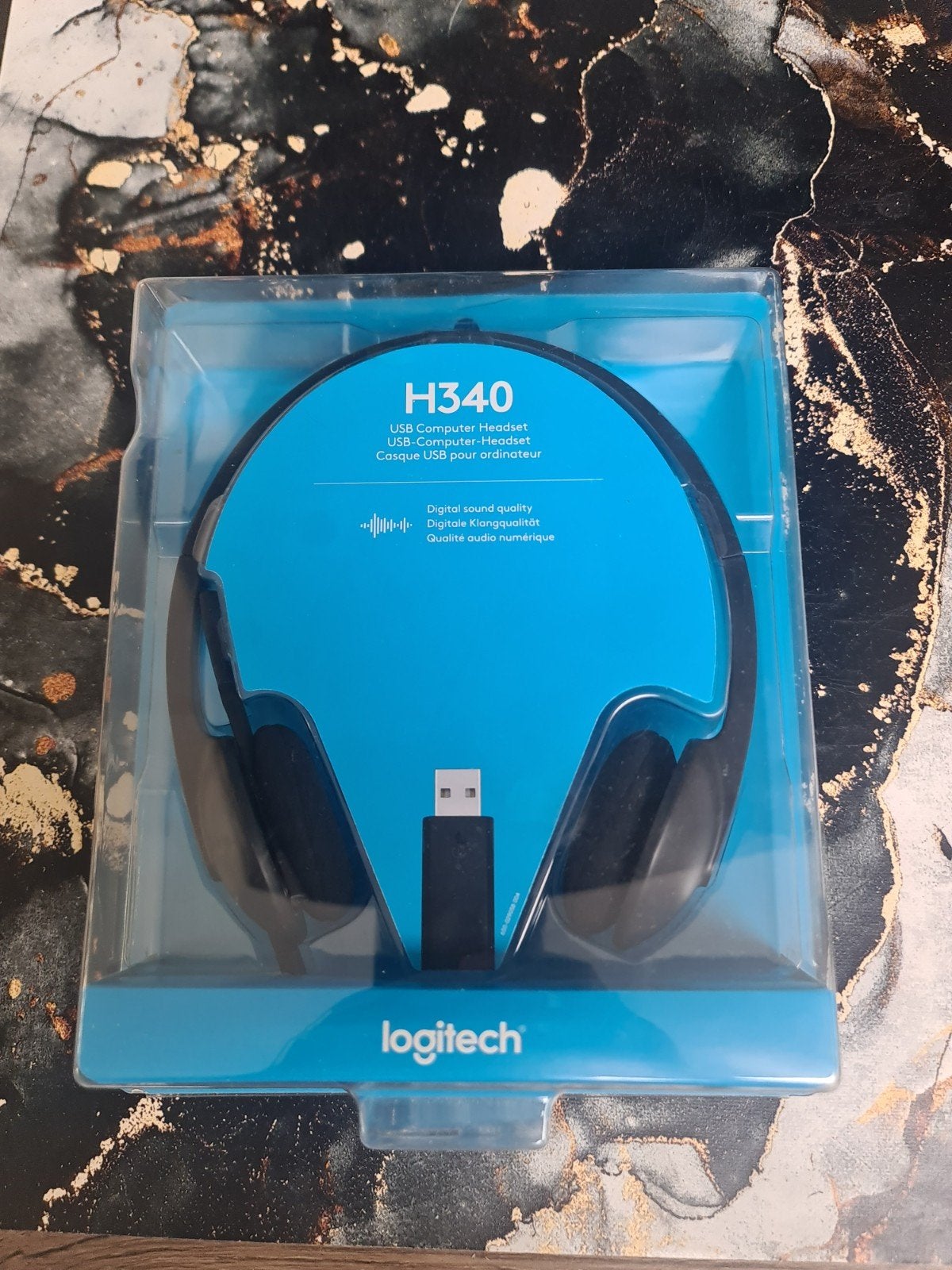 Logitech H340 USB Computer Headset - Nieuw in verpakking, Audio, Tv en Foto, Koptelefoons, Microfoon, Logitech, Nieuw, Ophalen of Verzenden