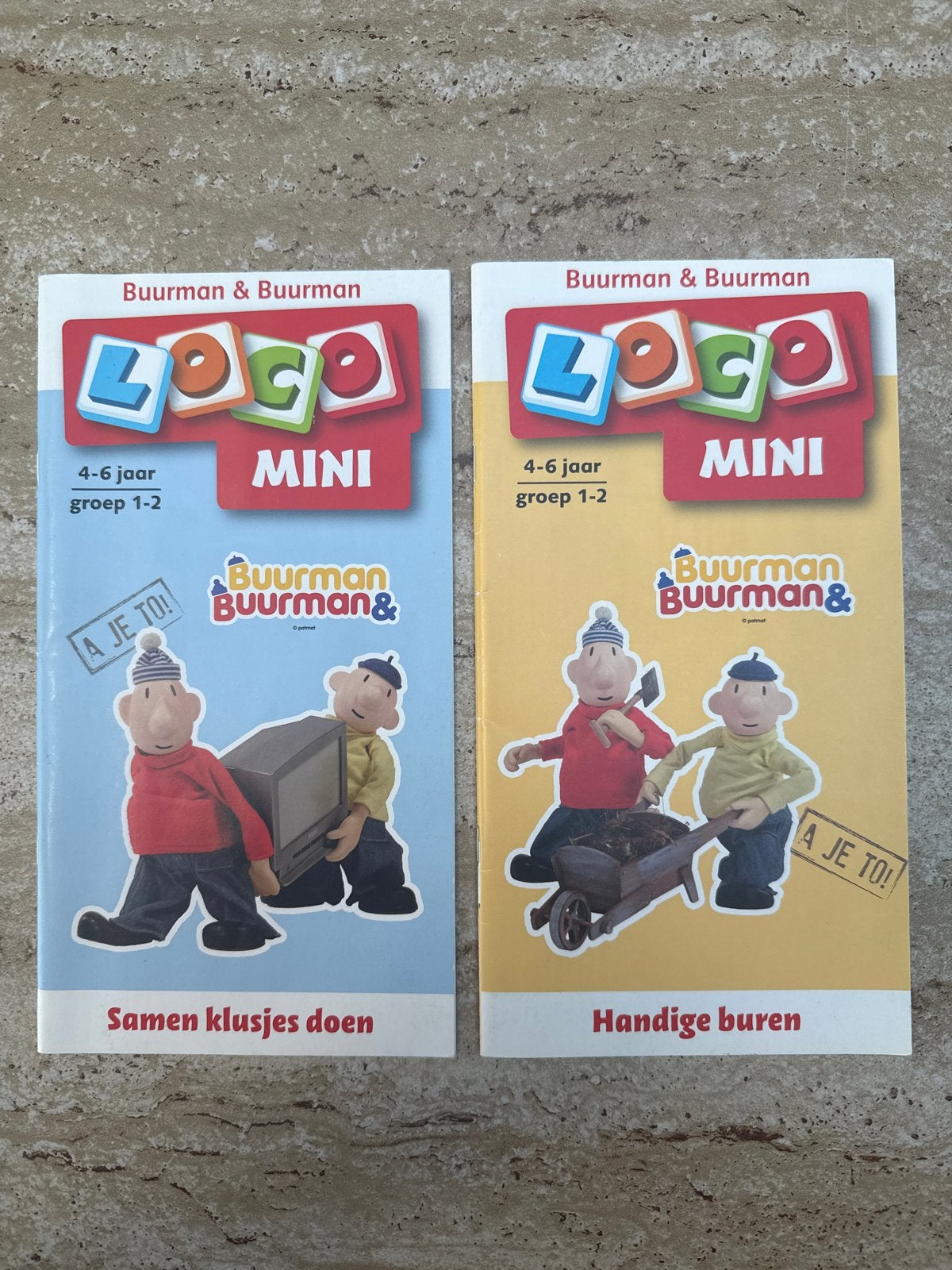 Buurman & Buurman Loco Mini Boekjes (2 stuks), Ophalen of Verzenden, Gelezen, 3 tot 4 jaar