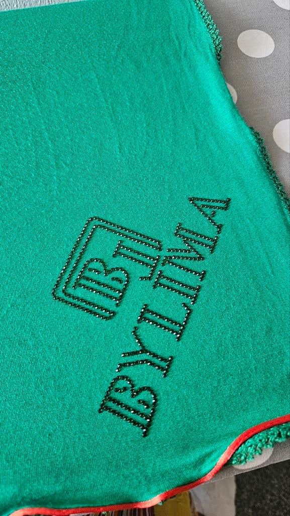 BY LIMA Sjaal Groen, Kleding | Dames, Mutsen, Sjaals en Handschoenen, Maat 46/48 (XL) of groter, Ophalen of Verzenden, Zo goed als nieuw