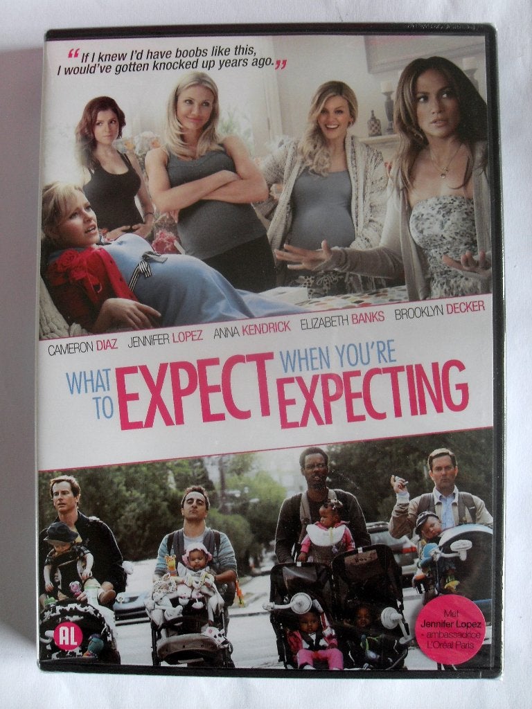 What to expect when you're expecing (originele dvd) NIEUW !!, Engels, Alle leeftijden, Nederlands, Romantische komedie