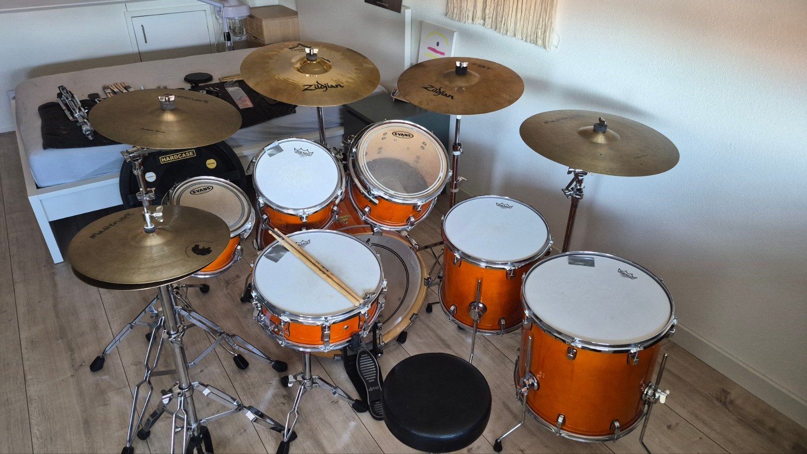 Ludwig drumstel Accent CS Custom, Muziek en Instrumenten, Ophalen, Zo goed als nieuw, Ludwig