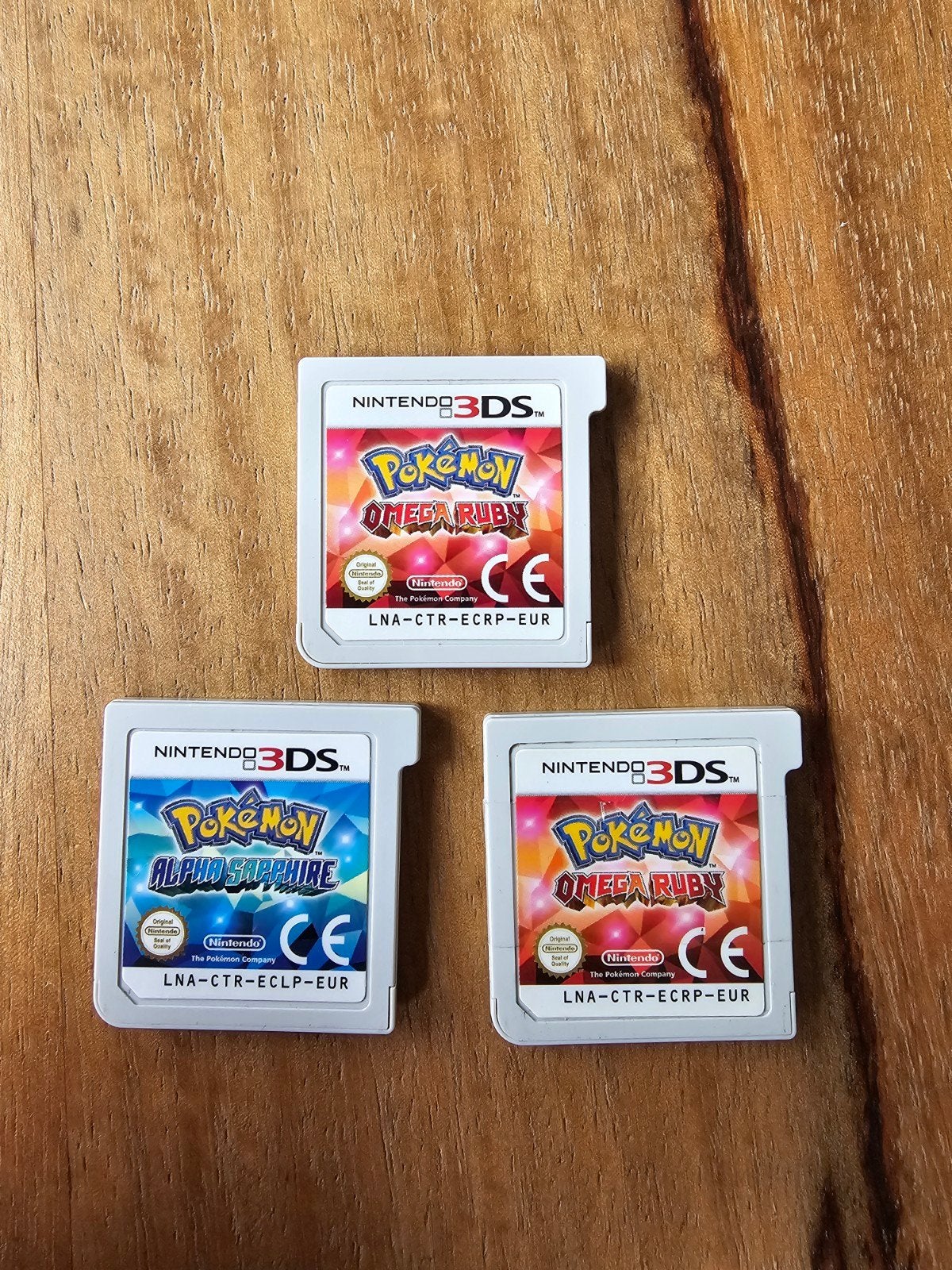 Pokémon Omega Ruby 2x & Alpha Sapphire - LEES GOED, Nintendo, Online, Gebruikt, 1 speler