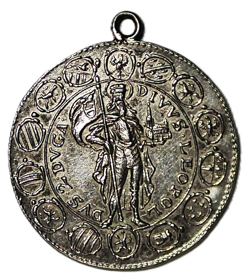 Oostenrijk: naslag 2 dukaten 1642/1963 zilver, (penning), Vóór koninkrijk, Zilver, Losse munt, Overige waardes