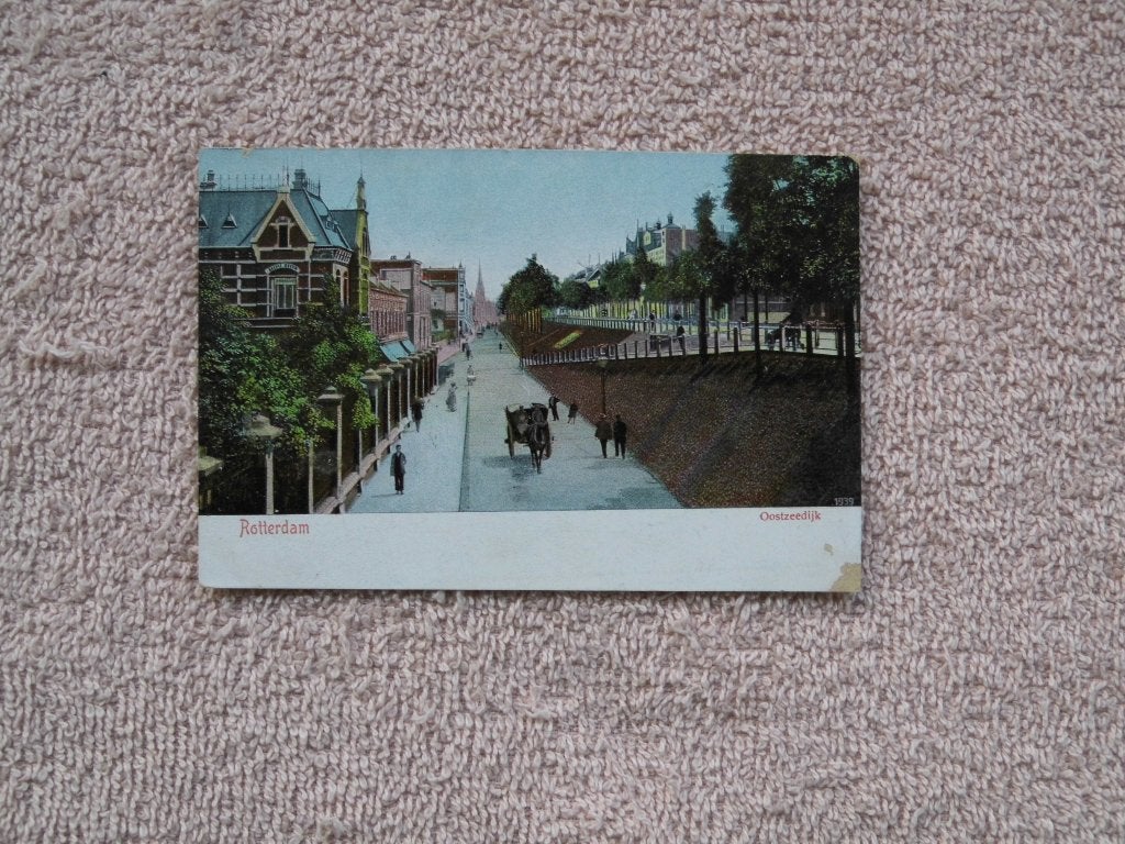Oostzeedijk Rotterdam - Antieke Ansichtkaart (1904), Ophalen of Verzenden, Voor 1920, Ongelopen, Zuid-Holland