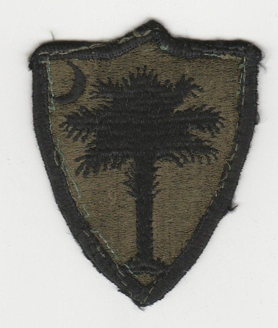Embleem US Army - South Carolina National Guard (Gevechtsten, Verzamelen, Ophalen of Verzenden, Landmacht, Amerika, Embleem of Badge
