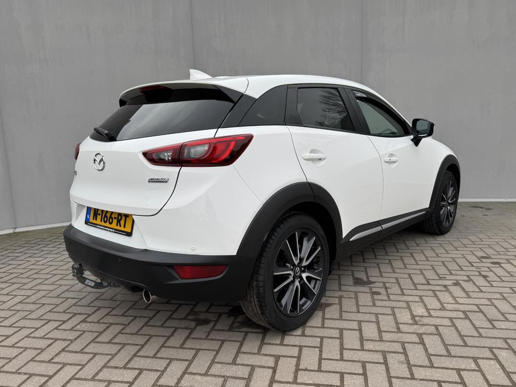 Mazda CX-3 2.0 SkyActiv-G 120 GT-M / Trekhaak (trekgewicht 1, 1998 cc, Euro 6, 4 cilinders, Wit