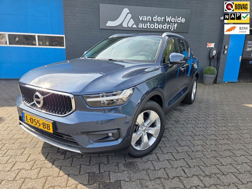 Volvo XC40 1.5 T3 Business Pro, Auto's, Gebruikt, Blauw, 163 pk, Origineel Nederlands