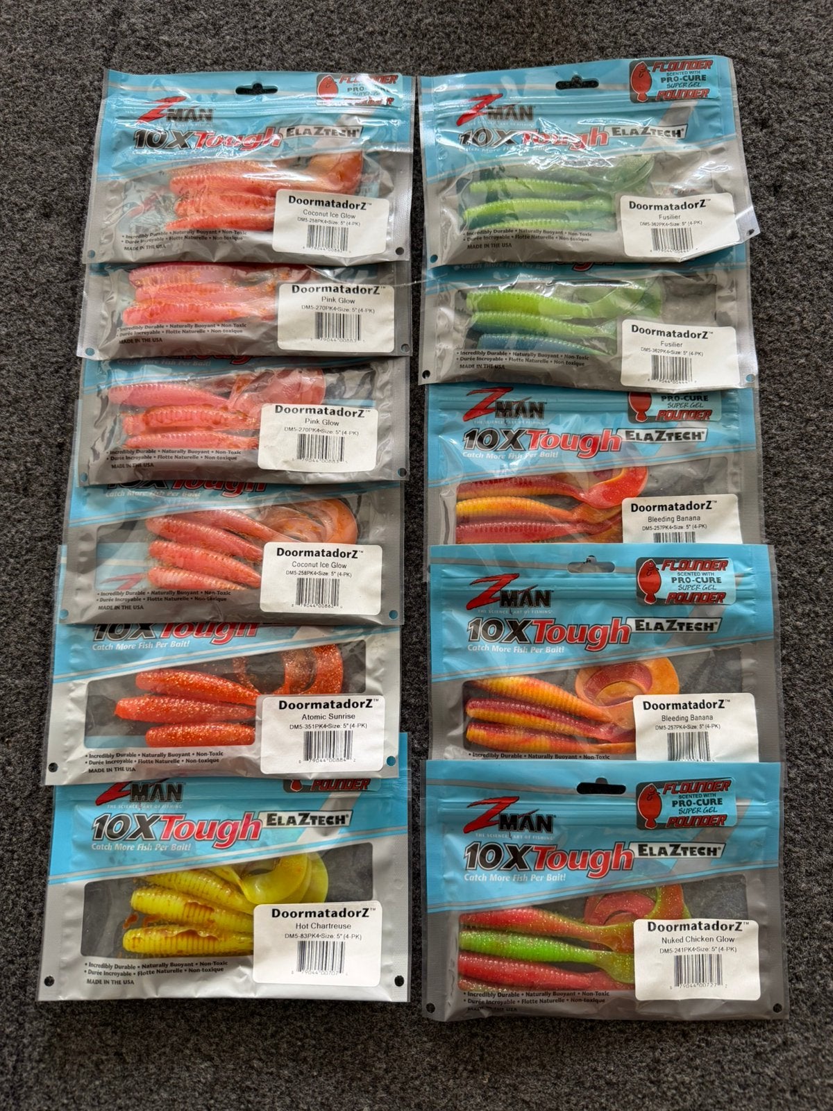 11 verpakkingen Z-man baits, Ophalen of Verzenden, Nieuw, Overige typen