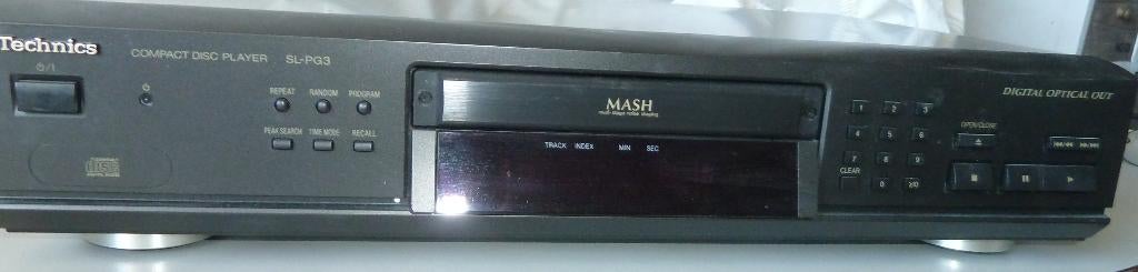 Technics cd speler SL-PG3 met MASH+digitale optische output, Ophalen of Verzenden, Gebruikt, Technics