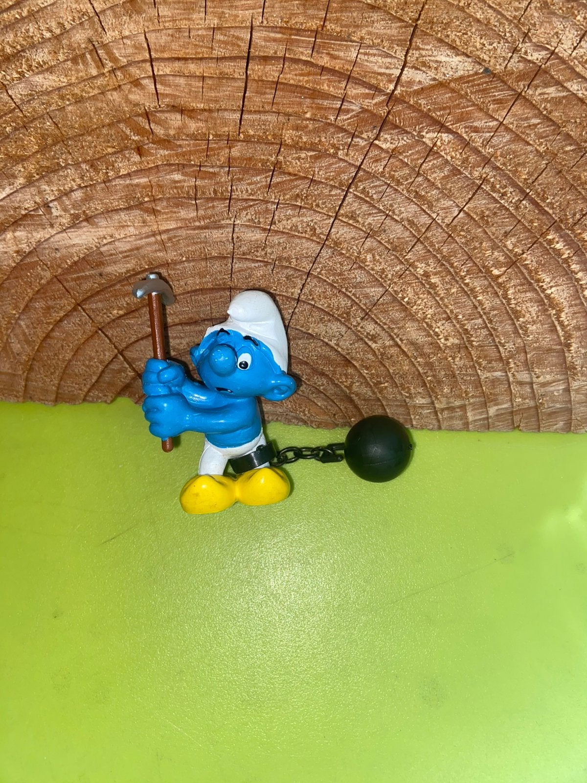 Smurfen super smurf strafarbeider, Verzamelen, Ophalen of Verzenden, Gebruikt
