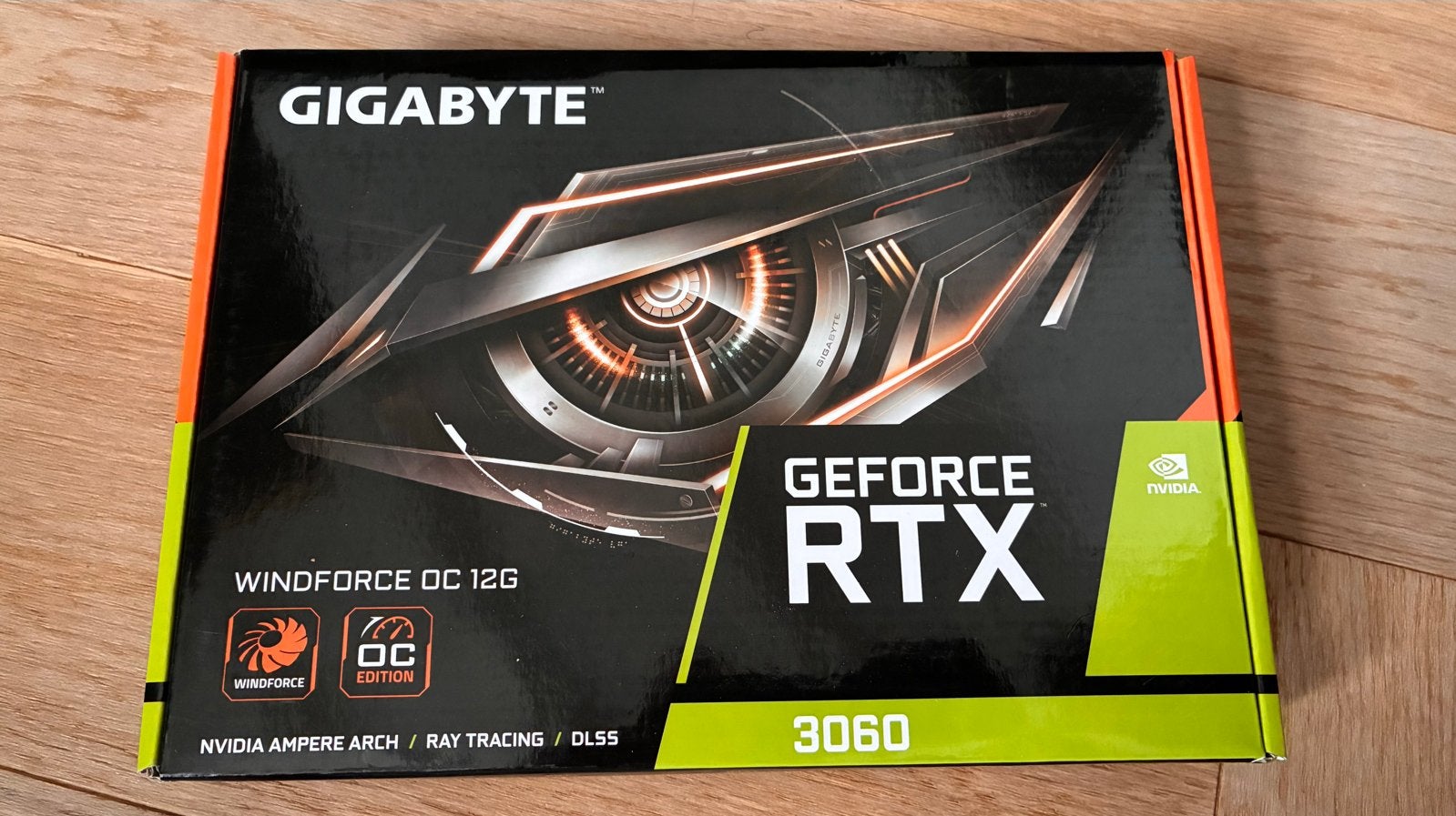 Nieuwe Gigabyte GeForce RTX 3060 Windforce OC 12G, Computers en Software, Videokaarten, Ophalen, HDMI, GDDR6, PCI-Express 4