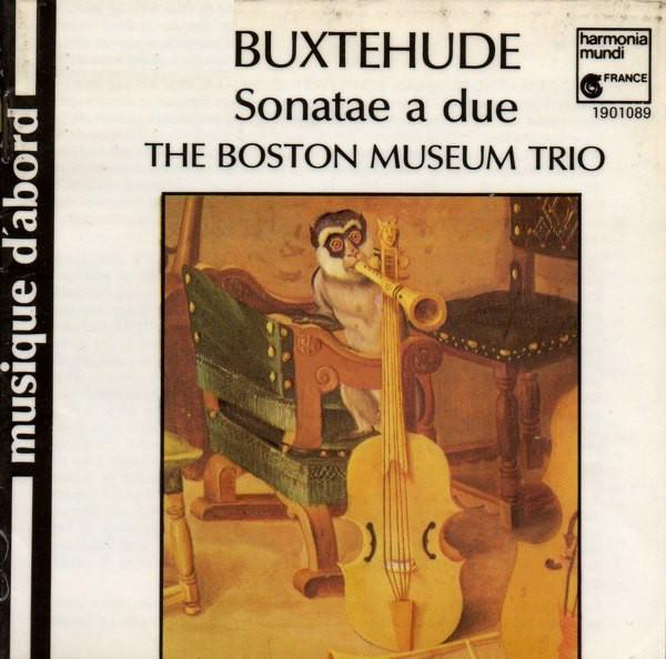 Buxtehude Sonatas a Due Boston Museum Trio CD, Ophalen of Verzenden, Barok, Gebruikt, Kamermuziek