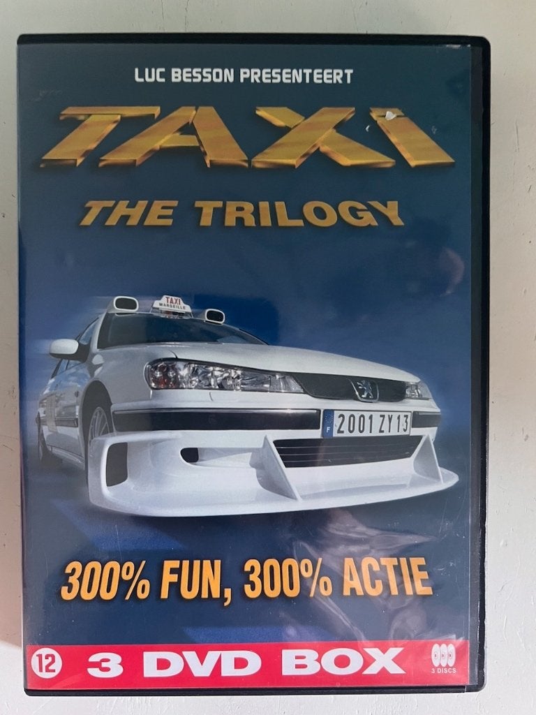 Taxi - The Trilogy, Vanaf 12 jaar, Ophalen of Verzenden, Gebruikt, Actiekomedie
