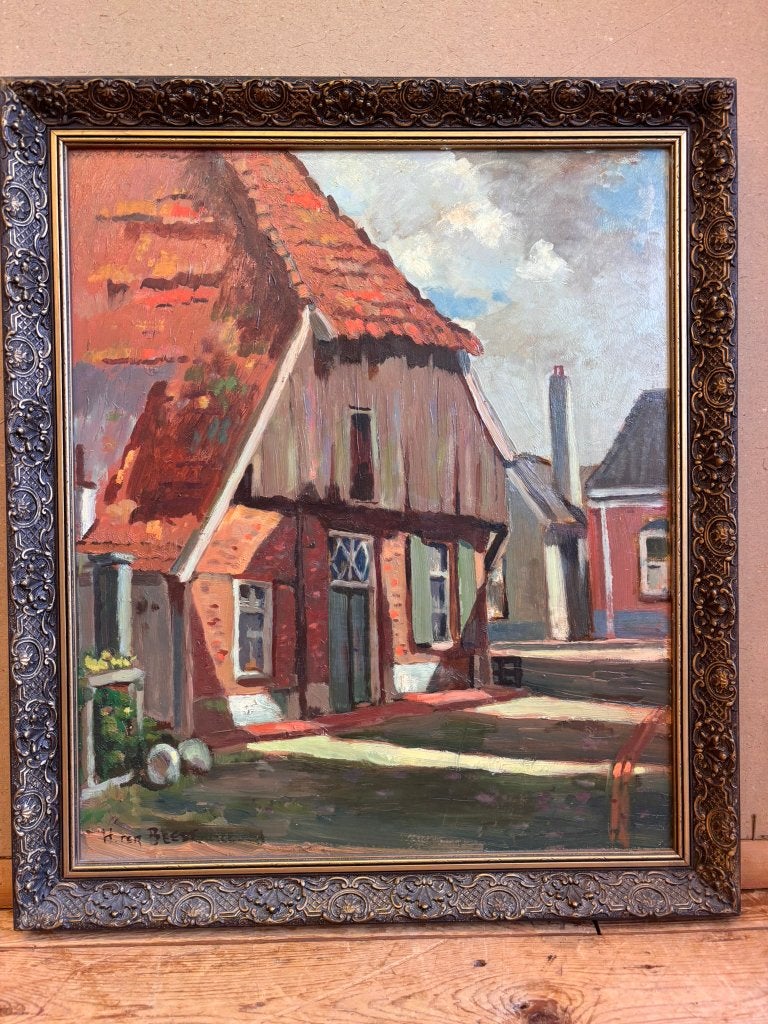 Piet te Lintum (1909-1985) en Henk ter Beest, Antiek en Kunst, Kunst | Schilderijen | Klassiek, Paneel, Verzenden, Impressionistisch