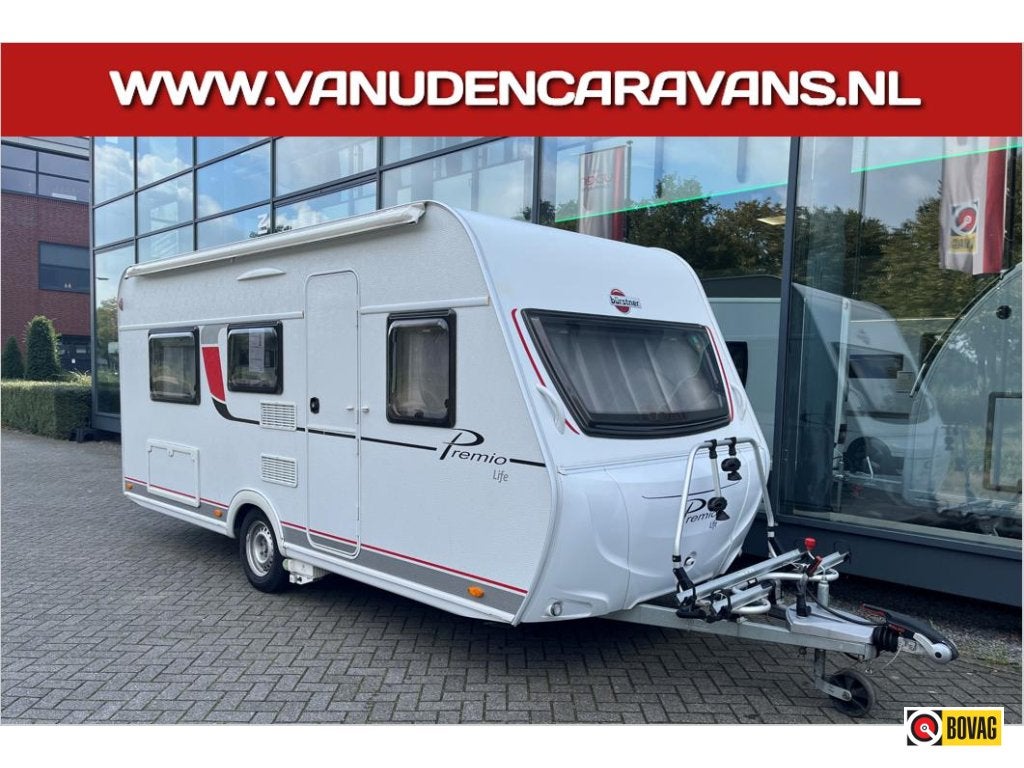 Bürstner Premio Life 480 TL | MOVER-LUIFEL-FIETSENR, Caravans en Kamperen, Standaardzit, Bedrijf, Bürstner, Schokbreker