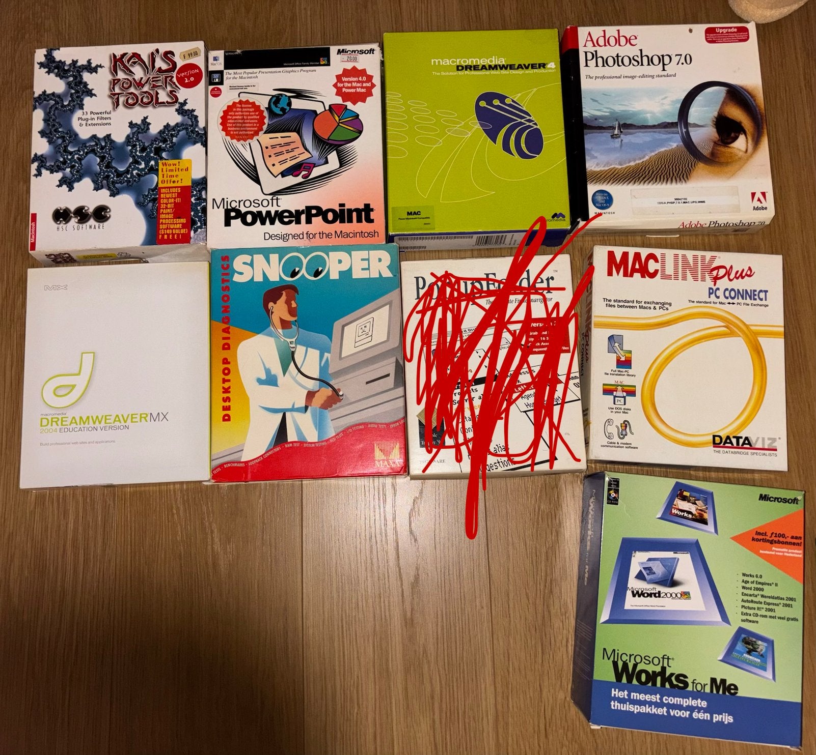 Macintosh en Windows Big Box Software Bundel, Ophalen