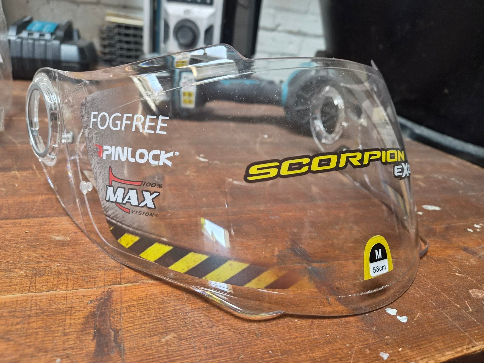 Scorpion EXO Vizier - Maat M (58cm), Motoren, Kleding | Motorhelmen, Ophalen of Verzenden