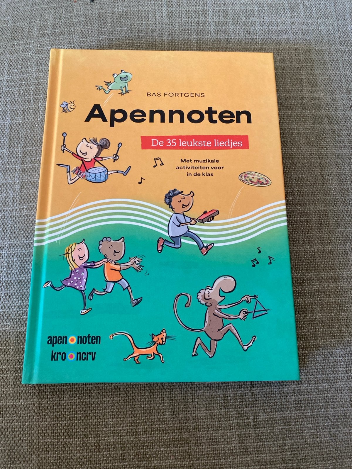Apennoten: De 35 leukste liedjes - Bas Fortgens, Ophalen of Verzenden, Zo goed als nieuw, 3 tot 4 jaar