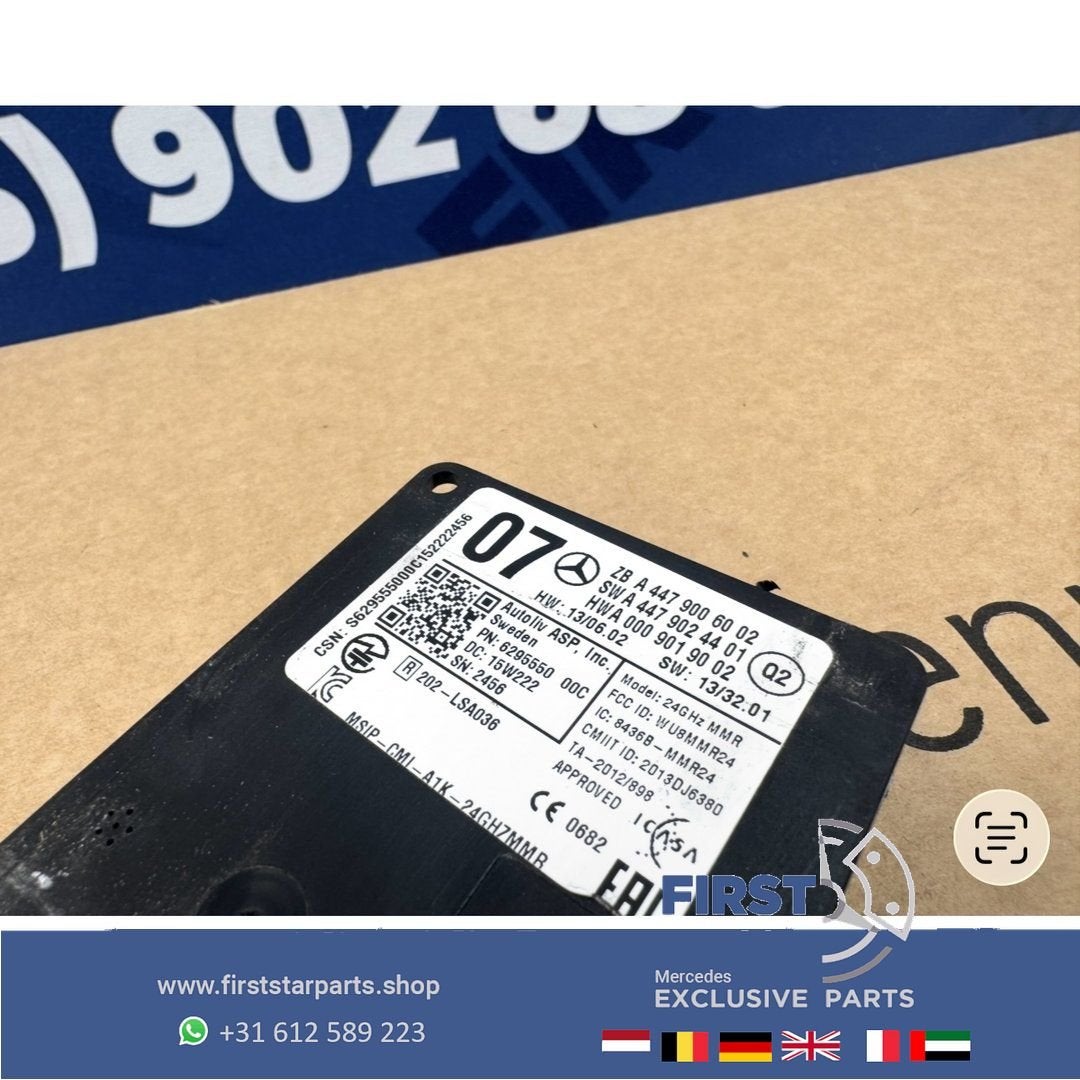 A4479006002 radar sensor Mercedes V Klasse / VITO A 44790060, Auto-onderdelen, Elektronica en Kabels, Gebruikt, -, Ophalen of Verzenden