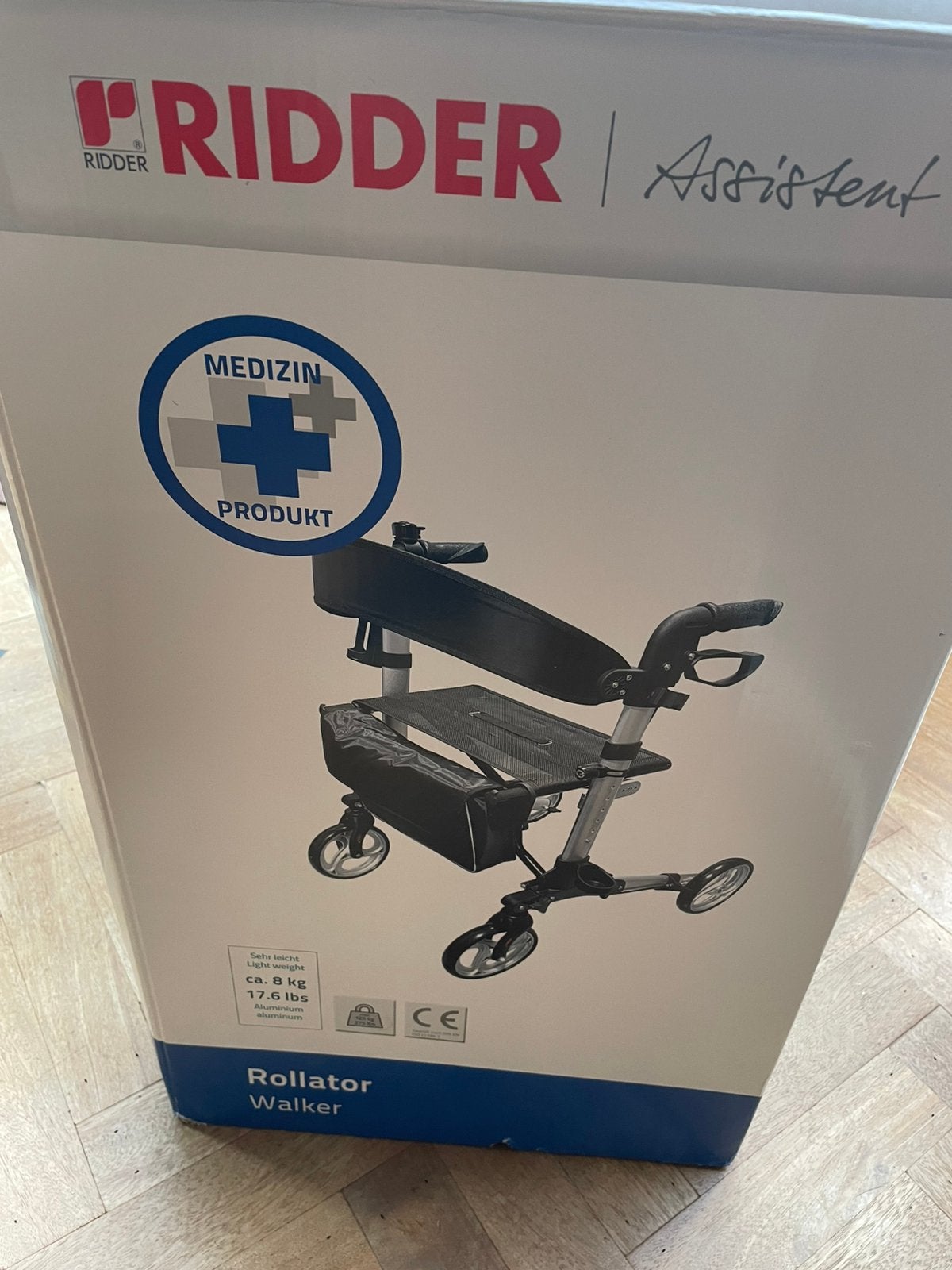 Nieuwe Rollator Walker lichtgewicht 8 kg, Diversen, Rollators, Ophalen, Lichtgewicht, Zo goed als nieuw