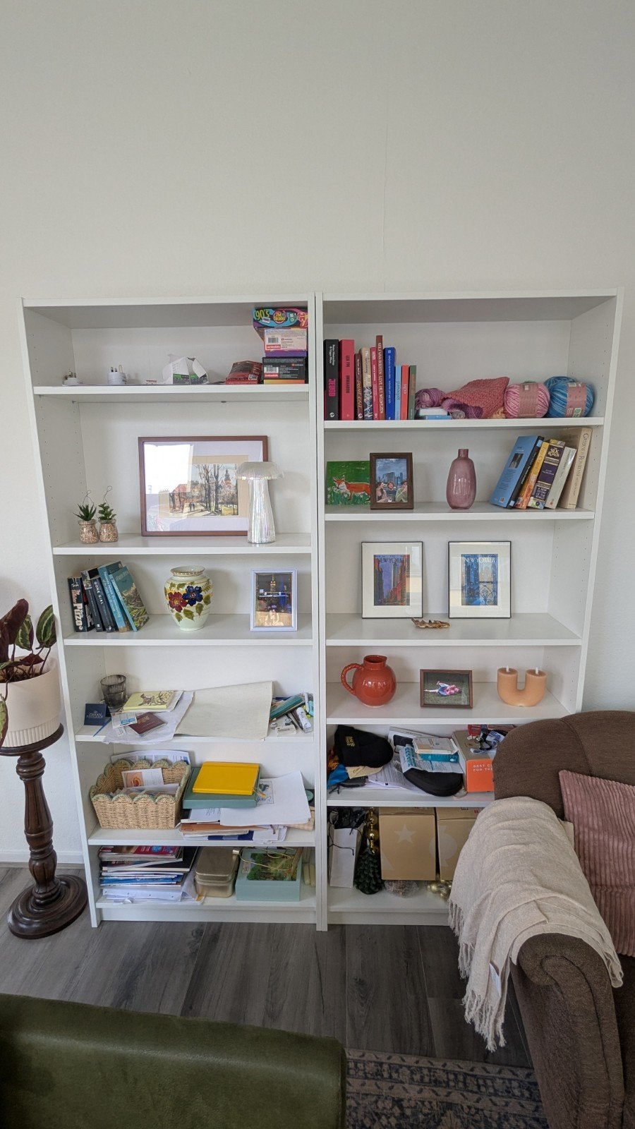 2 x Billy boekenkast, Ophalen, Gebruikt, 200 cm of meer, 50 tot 100 cm