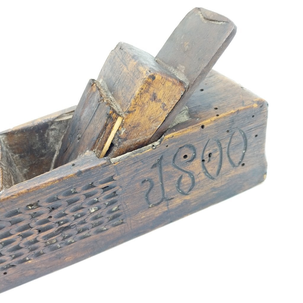 Gedateerde Oostenrijkse schaaf 1800 (ML), Ophalen of Verzenden