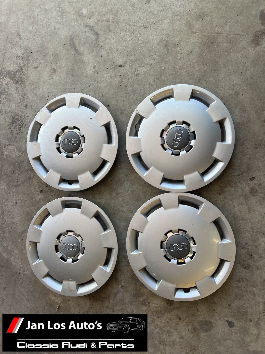 Wieldop set 15'' Audi A4 B5 ('95-'01) 8E0601147A, Gebruikt, -, -, Ophalen of Verzenden