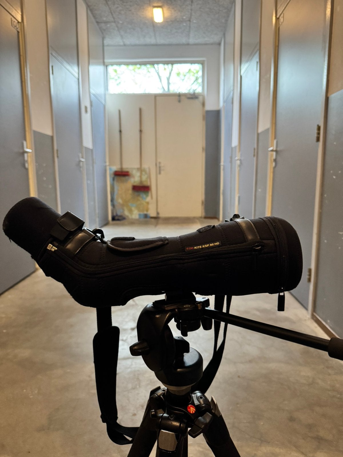 Kite telescoop KSP 80 HD vaste prijs., Audio, Tv en Foto, Ophalen, Lenzentelescoop (refractor), Met statief, Zo goed als nieuw