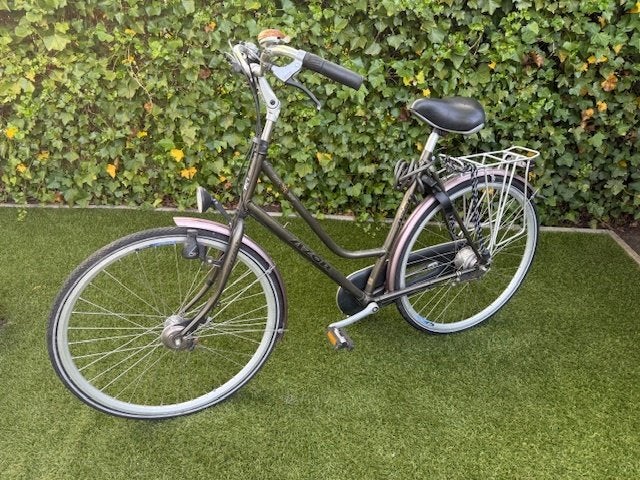 Azor Damesfiets (7 versnellingen), Fietsen en Brommers, Gebruikt, Versnellingen, 50 tot 53 cm, Trommelrem