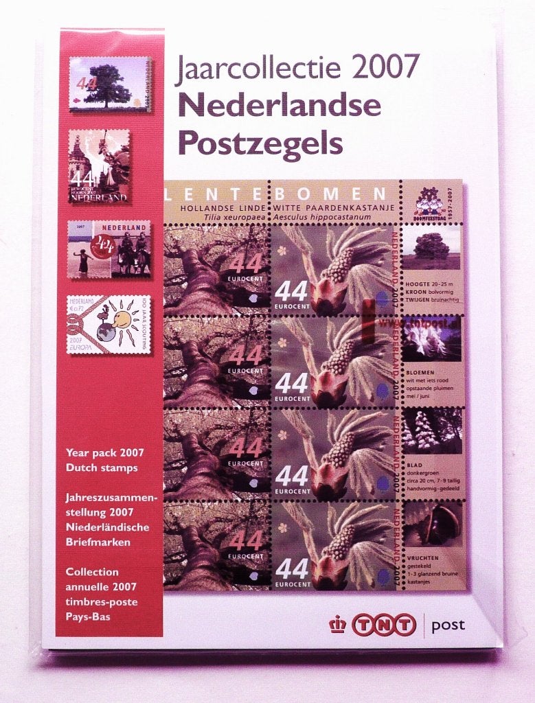 Jaarcollectie Postzegels Nederland 2007, origineel/ongeopend, Postzegels en Munten, Ophalen of Verzenden, Na 1940, Postfris