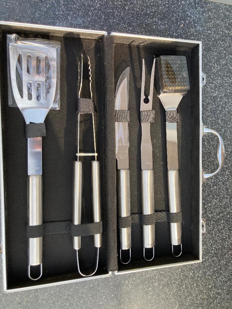 Barbecue 5 delig set, Ophalen, Nieuw, Onbekend