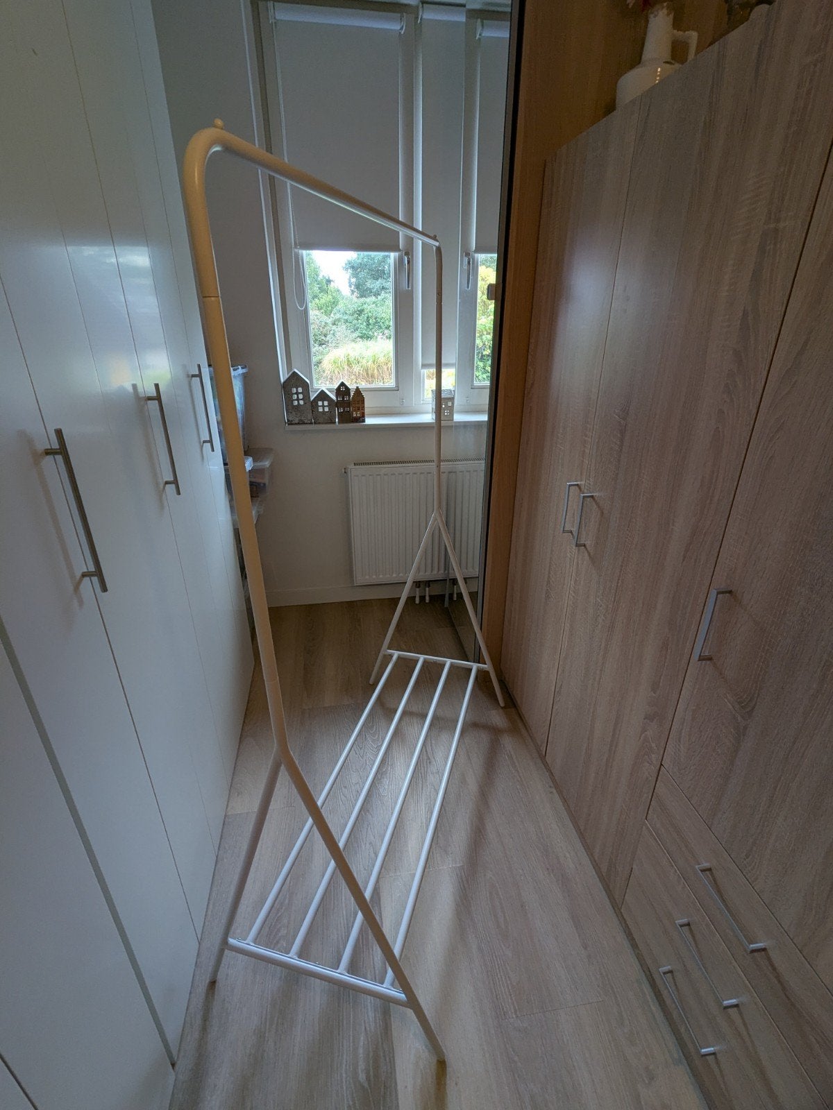 wit kleding rek, Ophalen, Zo goed als nieuw