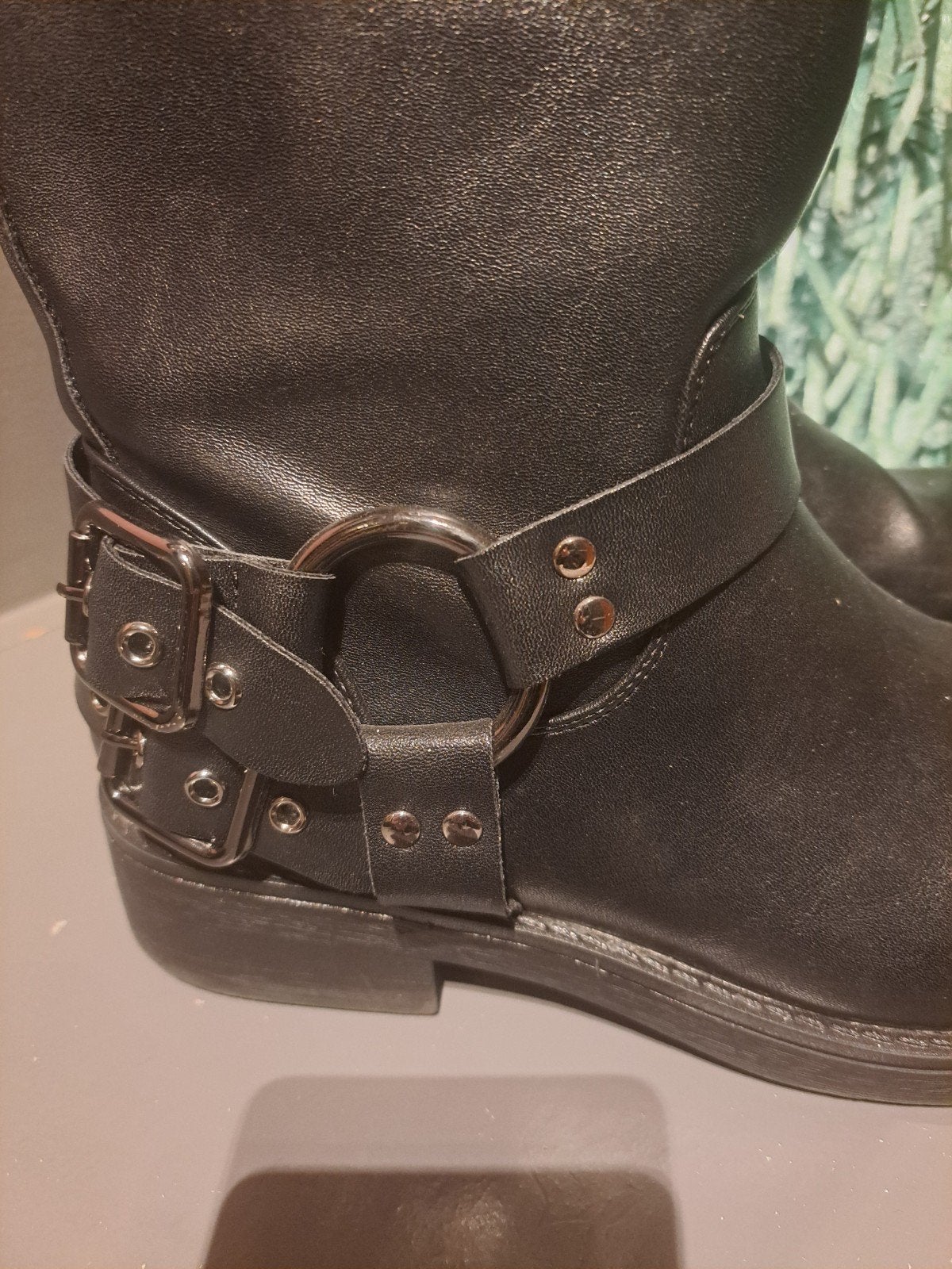 Stoere korte zwarte laarsjes maat 39, Ophalen of Verzenden, Zo goed als nieuw, Zwart