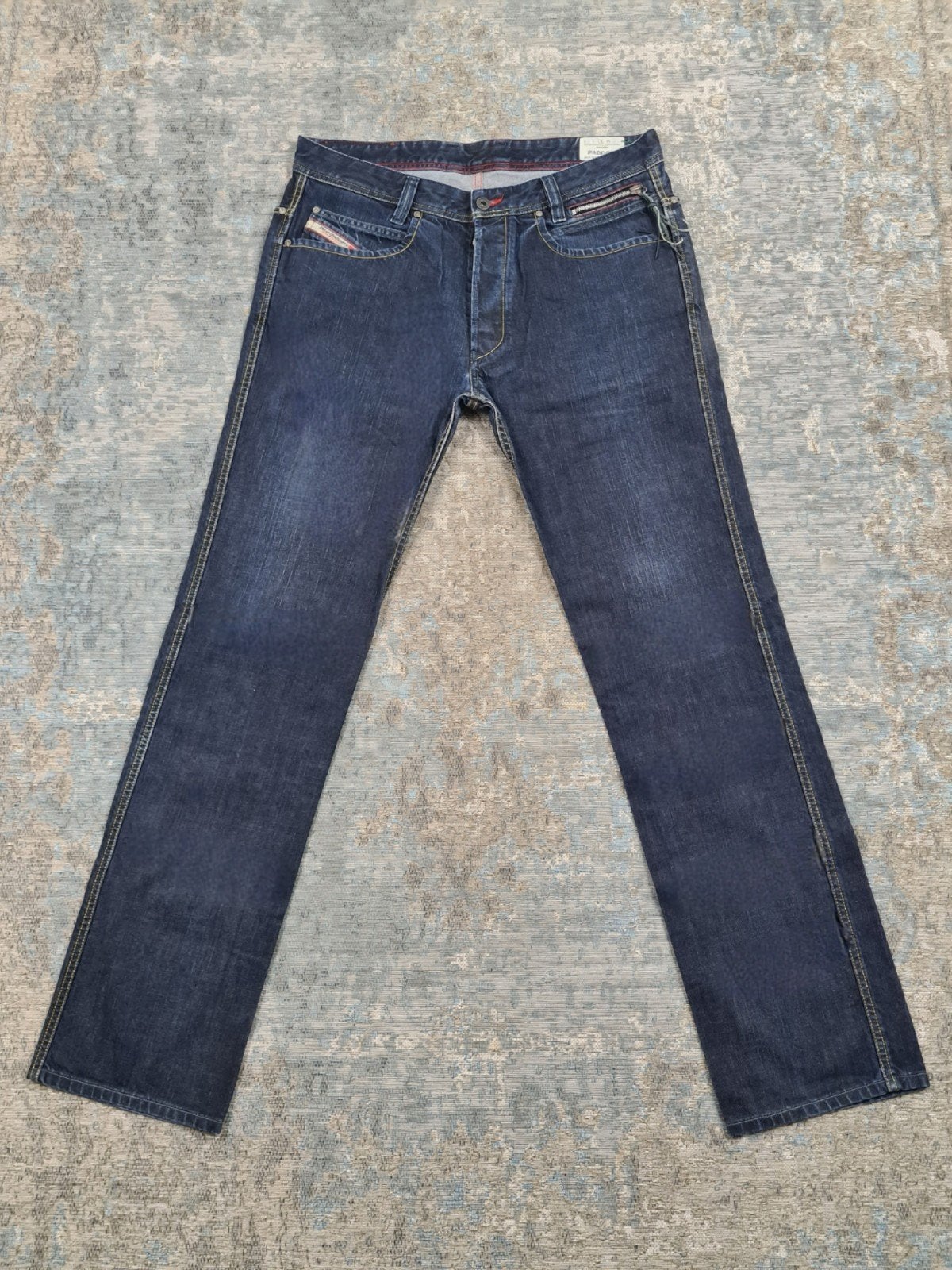 DIESEL PADDOM W33 L34 Straight 100% katoen Bronno3334 Blauw, Kleding | Heren, Danzigerkade 55, 1013 AP Amsterdam, Diesel, Blauw