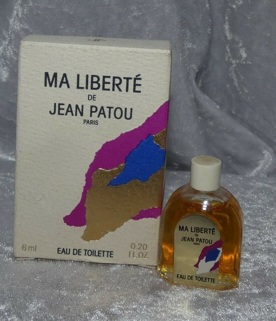 Volle parfum mini Jean Patou Liberte + Doosje, Ophalen of Verzenden, Zo goed als nieuw, Miniatuur, Gevuld