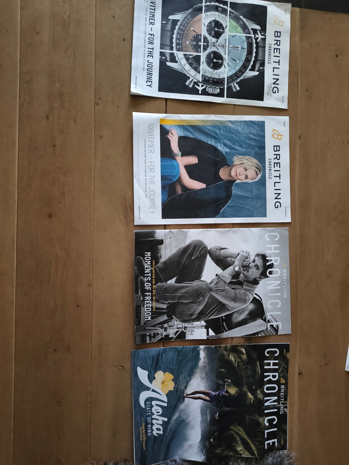 Breitling Chronicles, 4 stuks, Ophalen of Verzenden, Zo goed als nieuw, Overige typen